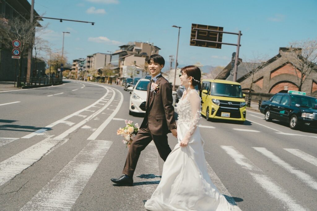 結婚式の様子